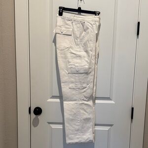 Judy Blue White Cargo Pants